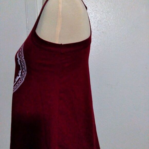 Harry Potter 9 3/4's Burgandy Tank Top Size Small - Picture 3 of 5